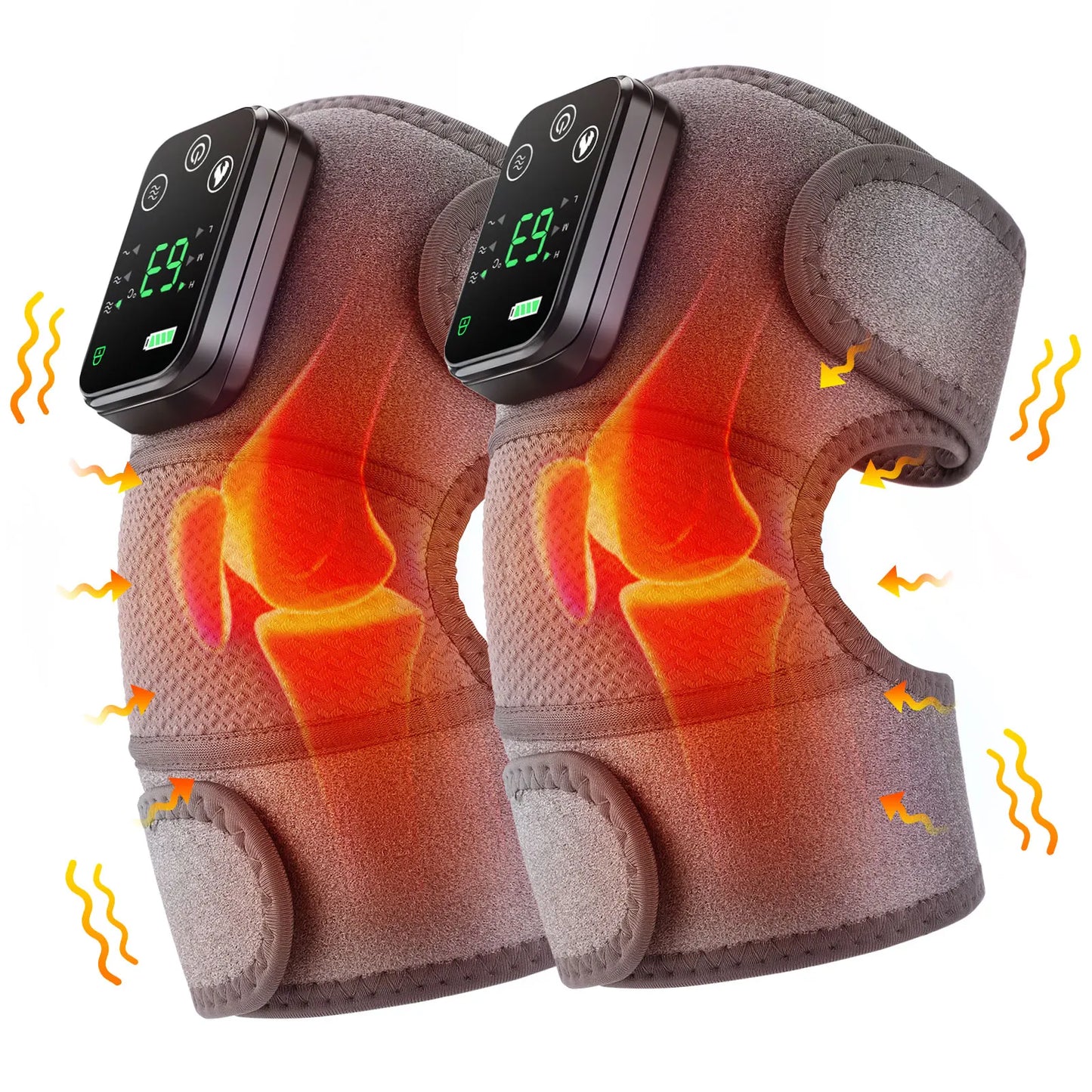 ArticuTherm : Masseur de Genou Intelligent 3-en-1
